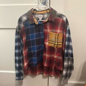 Multicolor Plaid Women’s Shirt